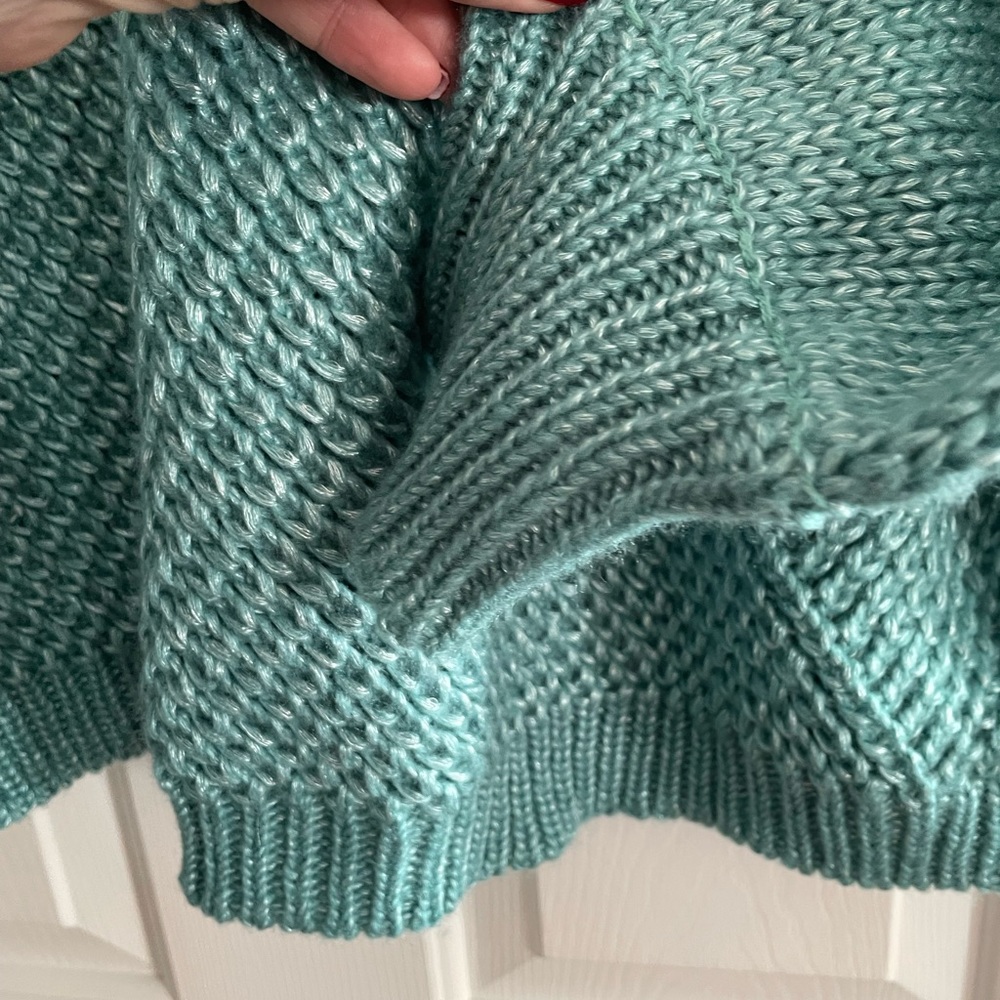 Plus women’s 2x Worthington sweater in a Seafoam green. - Picture 9 of 11